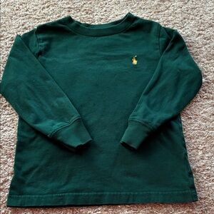Polo Ralph Lauren Dark Green Long Sleeve Tee